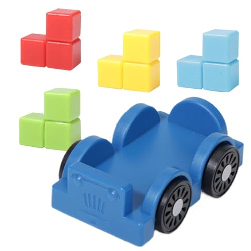 Foway Bausteine-Auto-Set für Kinder, Auto-Bausteine-Set,Kinderbausteine Spielzeugfahrzeugmodell | Spielzeugauto-Bausteine-Set für Kinder, Mädchen, Geburtstag, Ostern von Foway