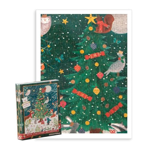 Foway Holzpuzzle für Erwachsene Weihnachten,Weihnachtspuzzle für Erwachsene - Puzzles groß - Weihnachtspuzzle für Erwachsene, Weihnachtspuzzle, Weihnachtsdekorationspuzzle, Holz für Wohndekoration von Foway