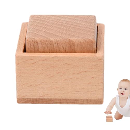 Foway Ineinandergreifendes Scheibenspielzeug | Ineinandergreifende Scheiben Babyspielzeug aus Holz für Trainingsgriff,Holz Baby Neugeborenes Spielzeug für und Mädchen Geschenke von Foway