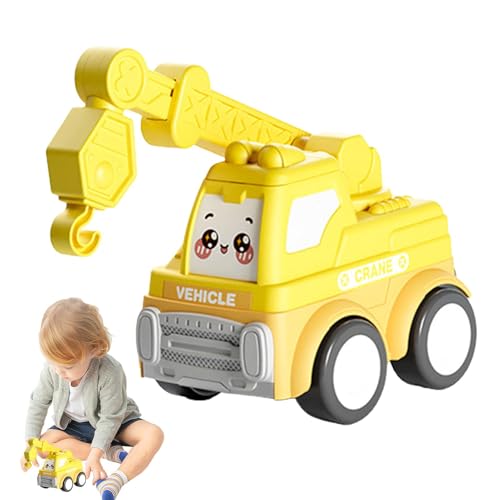 Foway Kinderspielzeugautos zum Zurückziehen, zurückziehbares Autospielzeug | Pädagogische Bulldozer-Autos | Spielzeug zum Zurückziehen von Autos, Spielzeugautos für Kleinkinder ab 3 Jahren, Spielzeug von Foway