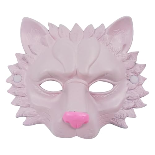 Foway Löwenkopfbedeckungsmaske, Löwengesichtsmaske,Gesichtsbedeckung Löwenmaske | Party-Gesichtsmaske, Halloween-Kopfbedeckung, PU-Kopfbedeckung, Foto-Requisiten, Halloween-Kostüm-Zubehör von Foway