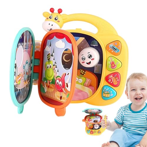 Foway Musikbücher für Babys,Musikspielzeug für Babys,Vielseitiges musikalisches Lernspielzeug für frühes Lernen, musikalisches Spielzeug - Kreatives Lernspielzeug, musikalisches Kleinkindspielzeug für von Foway