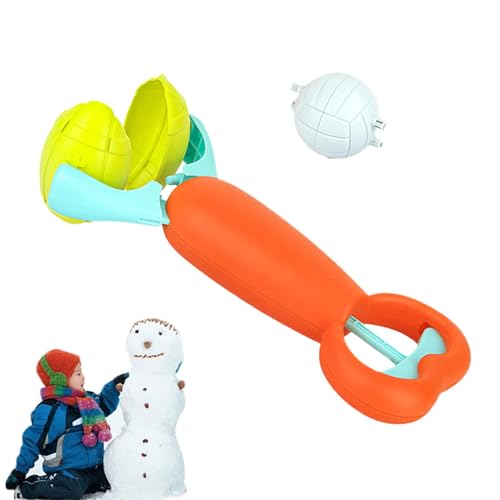 Foway Schneespielzeug für Kinder,Reise-Strandspielzeug,Lustige Schneewerkzeuge mit abnehmbarem Schneeclip | Familienspiele, Strandzubehör, Schneekampfspiel, Winterspielzeug für Familientreffen von Foway