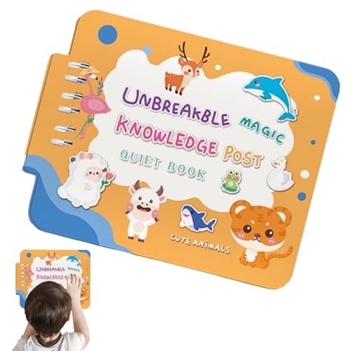 Foway Sinnesbücher Lernaktivitäten für Kleinkinder, Beschäftigungsbuch für Kinder, Vorschul-Lernbuch, Spielzeugbuch, Frühes Lernspielzeug, sicheres Beschäftigungsbuch für Kleinkinder zum Geburtstag von Foway