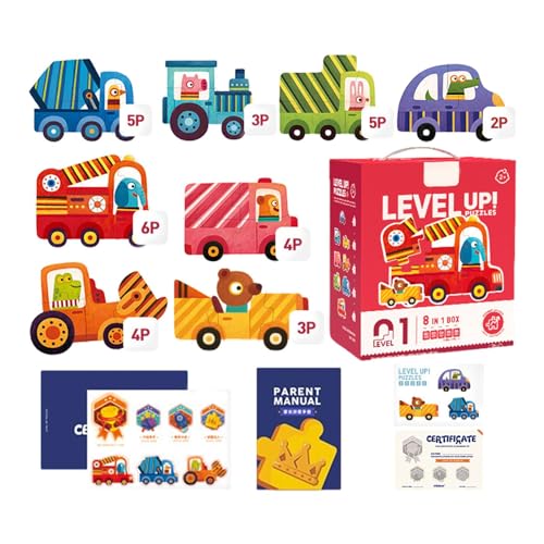 Foway Tierpuzzle für Kleinkinder, Tierpuzzlespielzeug,Tiermuster Kleinkind-Puzzlespielzeug-Set | Lernpuzzleset, Vorschul-Puzzlespiel für Kinder, Mädchen, Freunde von Foway