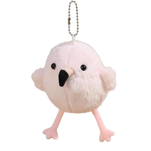 Foway Vogel-Plüschtiere,Vogel-Kuscheltiere,Vogel Plüschpuppenanhänger | 4,72-Zoll-Vogelfigur-Ornament für Freundin, Valentinstag, Kinder, Kinder, Erwachsene, Mädchen, Jungen von Foway