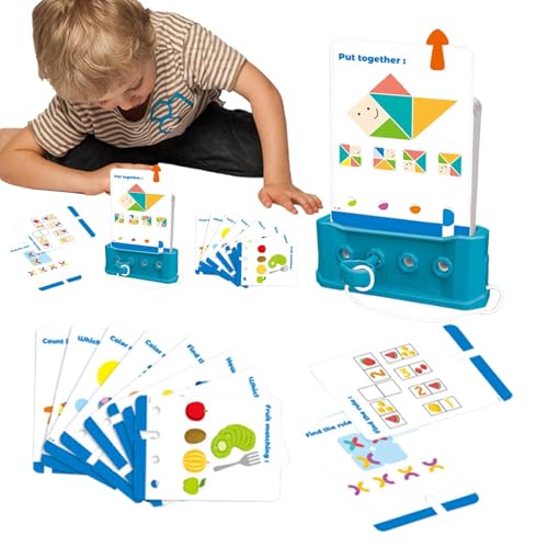 Foway Vorschul-Logik-Schlüsselspielzeug, Vorschul-Lern-Logikspiel | Vorschulkinder, logisches Denk-Lernspielzeug,Logikspiel für Eltern-Kind-Interaktion im Innen- und Außenbereich für und Mädchen ab 3 von Foway