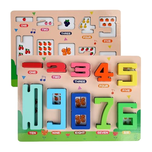 Foway Ziffernblöcke Mathematik, Mathematikblöcke, 1-10 Zahlen Holzunterrichtsblock, Lernaktivitäten für Kindergarten, Feinmotorik -Fähigkeiten Spielzeug für Kinder im Alter von 3+ Foway Ziffernblöcke Mathematik, Mathematikblöcke, 1-10 Zahlen Holzunterrichtsblock, Lernaktivitäten für Kindergarten, Feinmotorik -Fähigkeiten Spielzeug für Kinder im Alter von 3+ von Foway