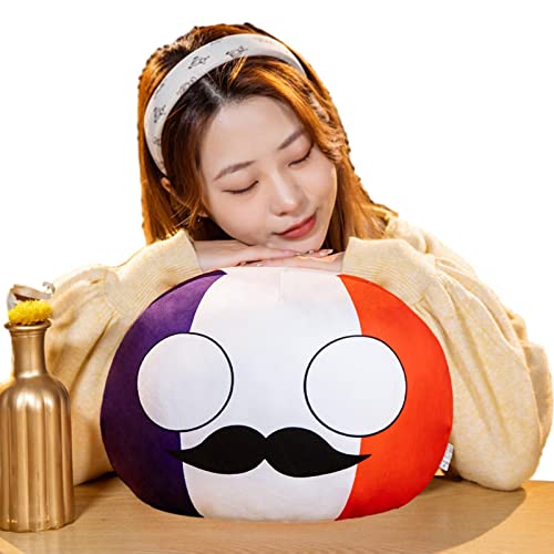 Fowybe Country Ball Plüschtiere - Ausgestopftes Nationalball-Spielzeug für Kinder | Plushies Anime Countryballs Plüschkissen Home Decor Kids Teens Adult Geschenk von Fowybe