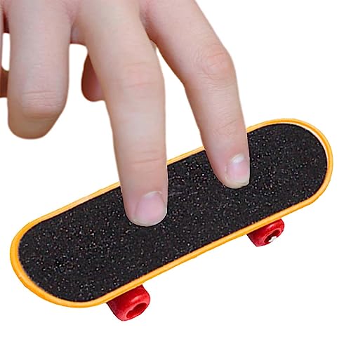 Fowybe Skateboardspielzeug Griffbrett - Mini-Handskateboard,Mini-Hand-Partygeschenke, Skateboard, kreatives, langlebiges Fingerspitzenbrett für Jungen und Mädchen von Fowybe