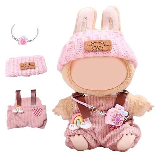 Bekleidung für 17cm Plüsch,Kuscheltier Kleidung Outfit nur Bekleidungs Zubehör für 17cm Plush Pullover Hut Regenbogen Hose Kamera Puppenkleidung DIY Kinder Geschenke Bekleidung für 17cm Plüsch,Kuscheltier Kleidung Outfit nur Bekleidungs Zubehör für 17cm Plush Pullover Hut Regenbogen Hose Kamera Puppenkleidung DIY Kinder Geschenke von Fractoluxe