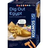 KOSMOS 617370 - Dig Out Egypt, Pharaonen-Schatz Ausgrabungs-Set, Experimentierkasten von Franckh-Kosmos