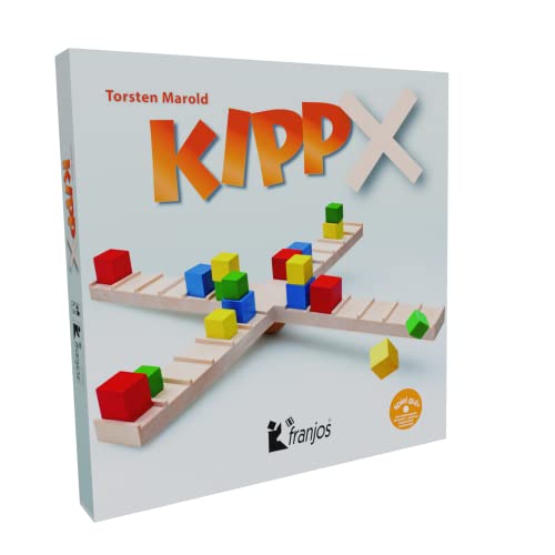 Franjos Geschicklichkeitsspiel Kipp X - fesselt, fordert und ist doch kinderleicht zu Spielen von Franjos