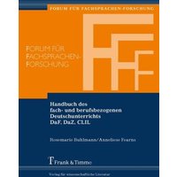 Handbuch des fach- und berufsbezogenen Deutschunterrichts DaF, DaZ, CLIL von Frank & Timme