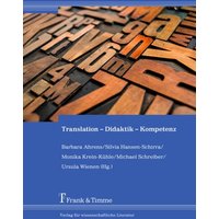 Translation – Didaktik – Kompetenz von Frank & Timme