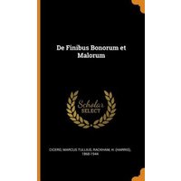 De Finibus Bonorum Et Malorum von Franklin Classics Trade Press