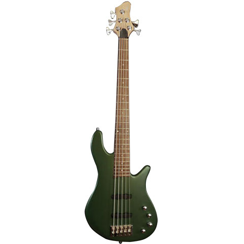 Franz Bassguitars Merak 5 Malachite Green E-Bass von Franz Bassguitars