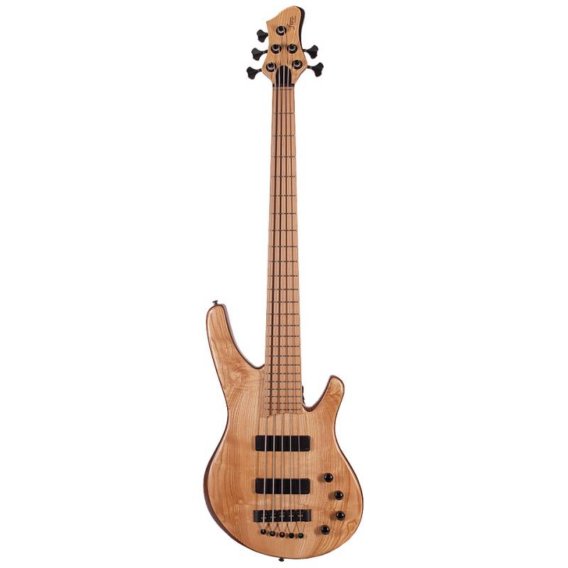 Franz Bassguitars Wega 5-str Euro Esche MN E-Bass von Franz Bassguitars