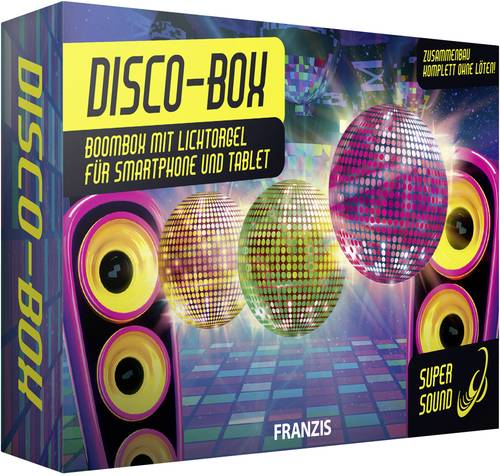 Franzis Verlag 67082 Disco-Box Bausätze, Sound & Light Bausatz ab 14 Jahre von Franzis Verlag