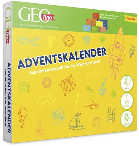 Franzis Verlag GEOlino Adventskalender Experimentierspaß Physik, Chemie, Biologie, Experimente, Nat von Franzis Verlag