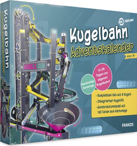 Franzis Verlag Kugelbahn Adventskalender Basteln, Spielwaren, Bausätze Adventskalender Altersklasse von Franzis Verlag