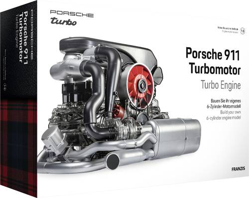 Franzis Verlag Porsche 911 Turbomotor 67250-6 Bausatz ab 14 Jahre von Franzis Verlag