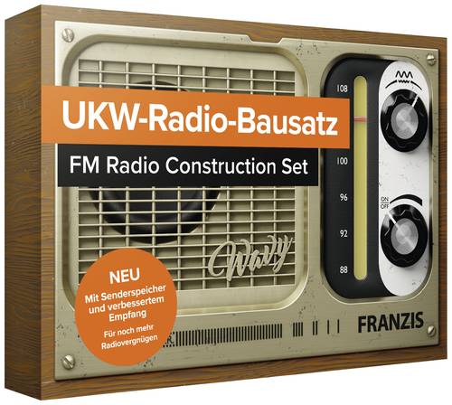 Franzis Verlag UKW-Radio zum Stecken UKW Retro-Radio ab 14 Jahre von Franzis Verlag