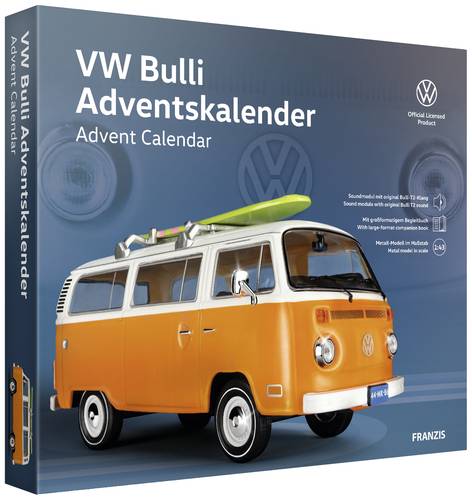 Franzis Verlag VW Bulli Bausätze Adventskalender Altersklasse ab 14 Jahre von Franzis Verlag