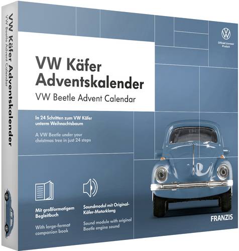 Franzis Verlag VW Käfer Bausätze Adventskalender Altersklasse ab 14 Jahre von Franzis Verlag