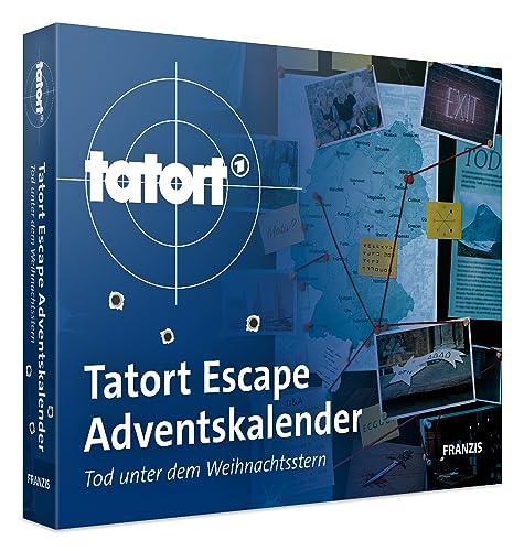 FRANZIS 67197 - Tatort Adventskalender, Tod unter dem Weihnachtsstern, Escape Room Adventskalender mit 24 spannenden Rätseln für die Adventszeit FRANZIS 67197 - Tatort Adventskalender, Tod unter dem Weihnachtsstern, Escape Room Adventskalender mit 24 spannenden Rätseln für die Adventszeit von Franzis
