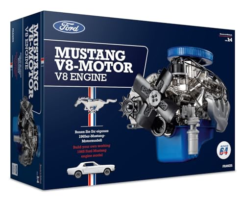 Ford Mustang V8-Motor: Bauen Sie Ihren eigenes 1965er-Mustang-Motormodell. von Franzis