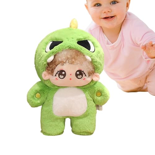 Cartoon Plush Doll, Soft Stuffed Doll, Stuffed Girl Doll, Plush Toy for Kids, Cute Cartoon Plush Girl Doll, Soft Stuffed Animal Toy 9.84inch Soft Stuffed Cartoon Girl Doll for Kids and Home Decor von Fravsiu