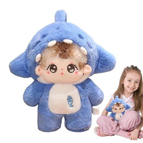 Cartoon Plush Doll, Soft Stuffed Doll, Stuffed Girl Doll, Plush Toy for Kids, Cute Cartoon Plush Girl Doll, Soft Stuffed Animal Toy 9.84inch Soft Stuffed Cartoon Girl Doll for Kids and Home Decor von Fravsiu