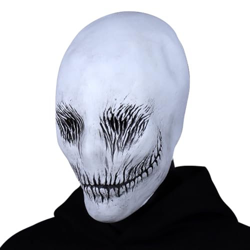 Cosplay Kostüm Maske, Horror Maske, Halloween Maskenball, Personalisierbare Glänzende Maske, Requisiten für Maskerade Party Umwandlung Gesicht Kleidung von Fravsiu