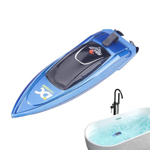 Ferngesteuertes Poolboot, Ferngesteuertes Spielzeugboot, Ferngesteuertes Spielzeugboot für Kinder, kabelloses ferngesteuertes Spielzeugboot, wiederaufladbares Poolboot, Wassermotorrad von Fravsiu