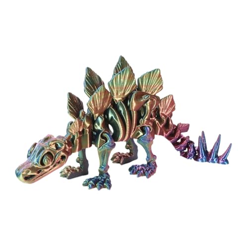 Fravsiu 3D Gedrucktes Dinosaurierspielzeug, 3D Dinosaurier Spielzeug - Dinosaurier Spielzeug Statue | Erwachsene Fidget Spielzeug Dinosaurier Skelett Spielzeug Kinder für von Fravsiu