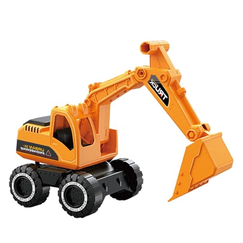 Fravsiu Bulldozer Spielzeug für , Inertia Engineering Car | Engineering Bulldozer Bagger Kinder Trägheit Toy Car,Bauspielzeug für den Innen- und Außenbereich von Fravsiu