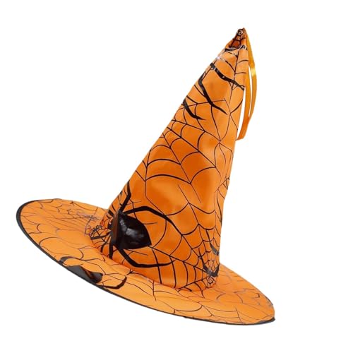 Fravsiu Halloween Hexenhut, Halloween Zauberer Hut - Halloween Dekorationen Hexenhüte | Dekorativer Hut, Cosplay-Kostümhut, Requisiten für die von Fravsiu