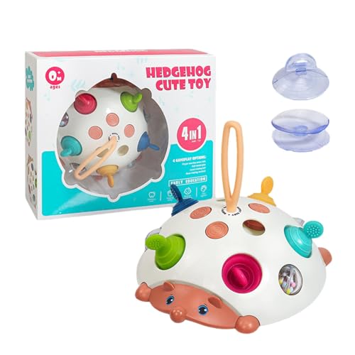 Fravsiu Igel-Pop-Spielzeug, Pop Fidget Spielzeug - Pädagogisches sensorisches Igel-Spielzeug für Kinder, Vorschullernspielzeug für frühes Lernen von Fravsiu