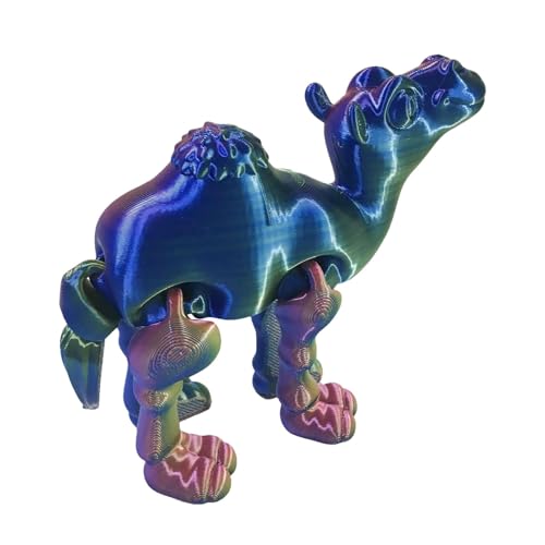 Fravsiu Kleine Wüstentierfiguren,Tierspielzeugfiguren - 3D-Druck Tierstatue Heimdekoration | Tierskulptur Home Decor Kinderspielzeug für Arbeitsplatz, Spieltisch von Fravsiu