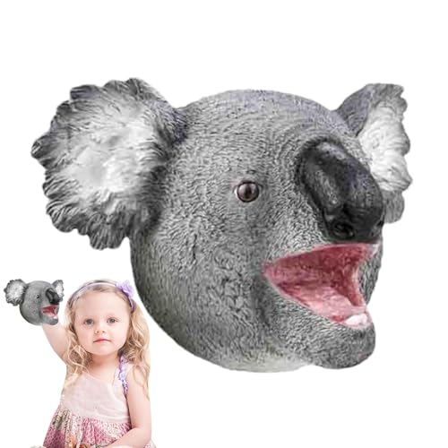 Fravsiu Koala-Handpuppen, Plüschpuppen, mit Koala gefüllte Handpuppe | Realistische Plüschpuppen mit Plüschtieren für fantasievolle Fiktionsspiele, Geschichtenerzählen für von Fravsiu