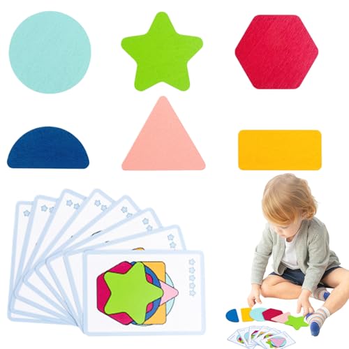 Fravsiu Matching Puzzle, Match mit Farberkennung Holz Educational Learning Enhancer, Selts im Vorschulalter, Spaß GEOMETRY SMETTING IM PAKET SIGLIORE Fravsiu Matching Puzzle, Match mit Farberkennung Holz Educational Learning Enhancer, Selts im Vorschulalter, Spaß GEOMETRY SMETTING IM PAKET SIGLIORE von Fravsiu