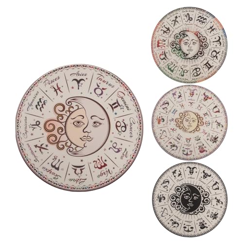 Fravsiu Ouija Holztafeln Pendelbrett Set | Tarot-Lese-Wünschelrutenbrett für Wahrsagung, Stern Pendelbrett mit abgerundeten Kanten für Meditation, Gut von Fravsiu