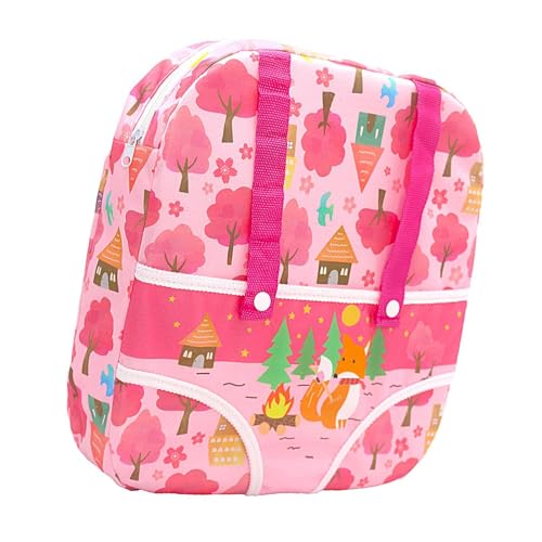 Fravsiu Puppenrucksack, Puppenbox America | vorne und hinten mit Gurten - Fronttaschen für Puppenhalter America Doll von 12 bis 18 Zoll für Mädchen von Fravsiu