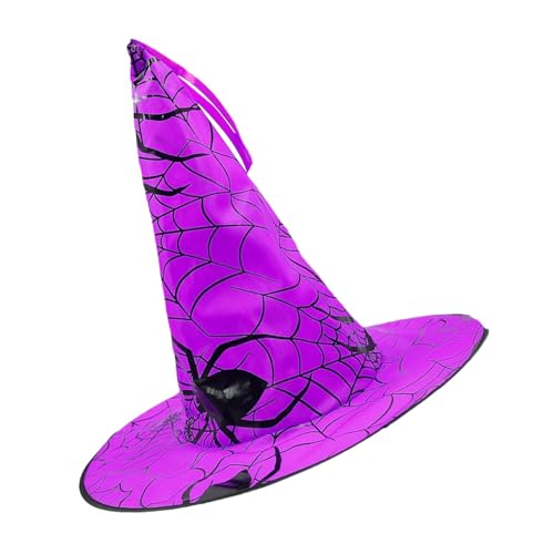 Fravsiu Spinnennetzhut,Spinnennetzhut | Hüte für Halloween-Dekorationen - dekorativer Hut, Cosplay-Kostümhut, Urlaubs-Requisiten, Dekor für von Fravsiu