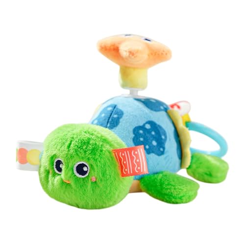 Fravsiu Stuffed Animal Toy, Rotating Rope Doll, Stuffed Turtle Toy, Dinosaur Stuffed Animal, Creative Cute Stuffed Animal Toy with Pull Rope and Rotating Rope for Kids and Toddler von Fravsiu