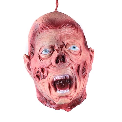 Halloween Abgetrennte Köpfe | Halloween Dekoration | Gruselige Abgetrennte Köpfe Halloween Prop | Realistisch geschnittene Köpfe für Streiche Gruselige Halloween Dekorationen Ideal für von Fravsiu