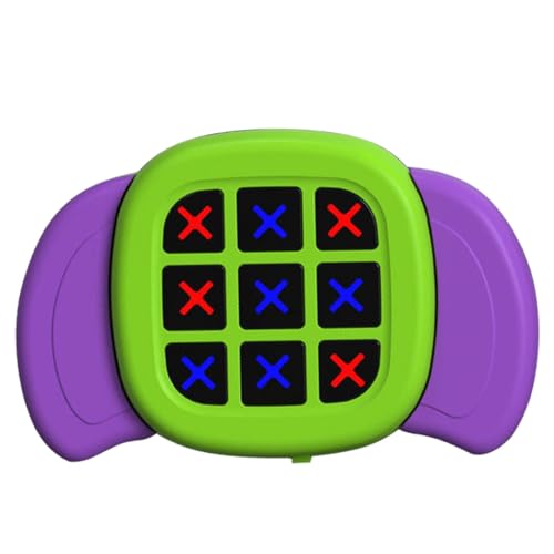 Handheld-Puzzlespielkonsole | Elektronische Brettspiele | Vielseitiges Reisespiel für Kinder und Erwachsene | Spannendes Lernspielzeug mit Mehreren Modi für verbesserte Spiel- und Lernerlebnisse von Fravsiu