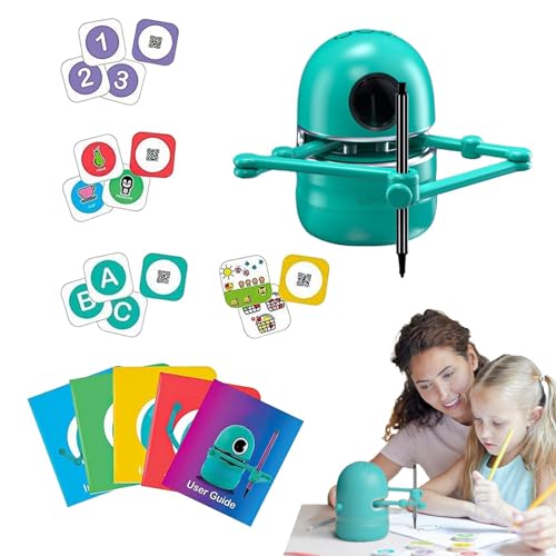 Interactive Drawing Robot, Educational Drawing Toy, Cartoon Drawing Robot, Art Learning Tool, Interactive Educational Drawing Robot Toy for Kids, Perfect Art Learning Tool for Toddler von Fravsiu