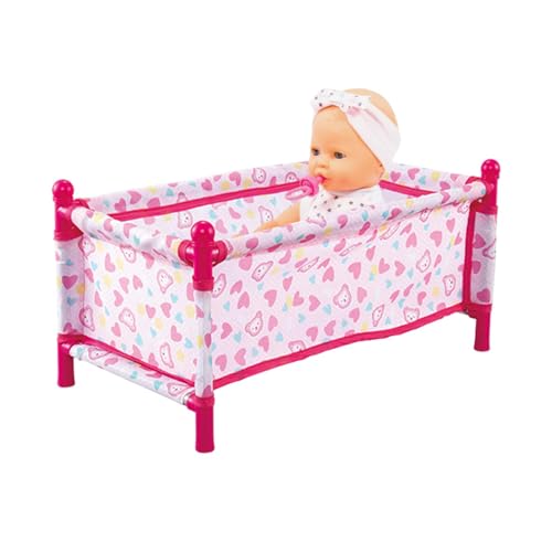 Puppenbett-Möbel | Puppenbett | Etagenbett-Set für -Puppen | Luxuriöses Puppenbett für Kinder mit strapazierfähigem Stoff und verstärktem Stahlrahmen, ideal für fantasievolles Spielen und als Requ von Fravsiu